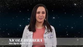 Myrtle Beach Teen - Nicole Herrera