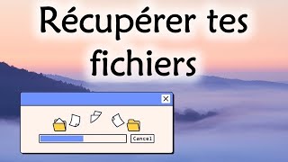 Le PC démarre pas. Comment récupérer les fichiers dedans