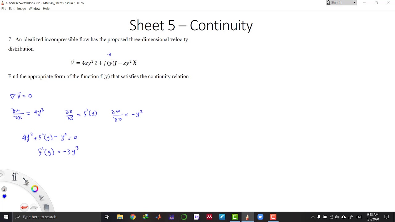 Sheet 5 - Problem 7 - YouTube