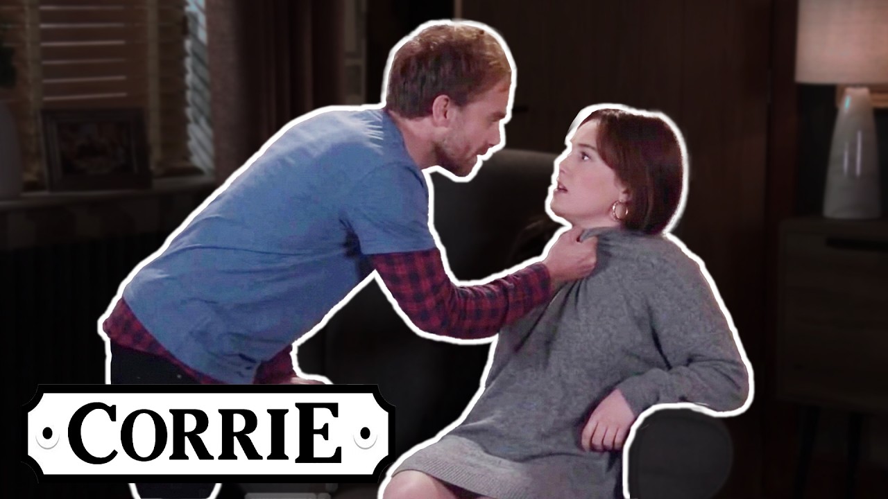 David Attacks Jodie After Her Secret Is Exposed | Coronation Street -  YouTube