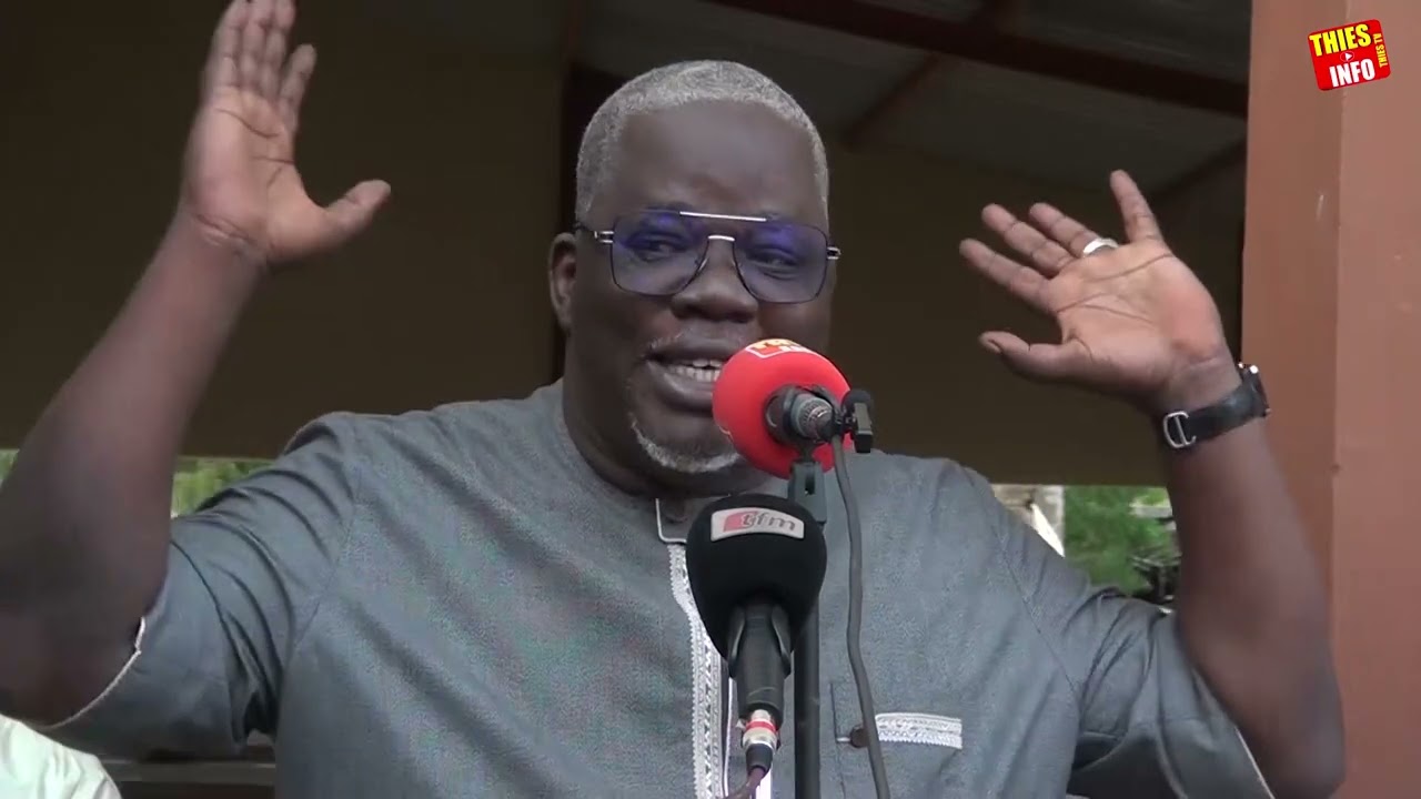 Inauguration du Marché de Pire par le Maire Ndoye bane