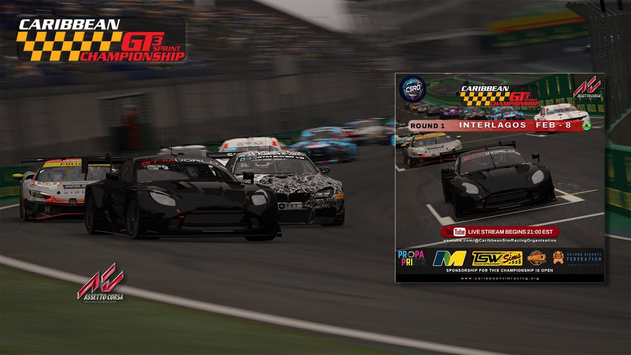 2026 Caribbean GT3 Championship - Round #1 at Interlagos