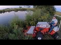 Ventrac Tough Cut and Boom Mower Clean Up Farm Pond