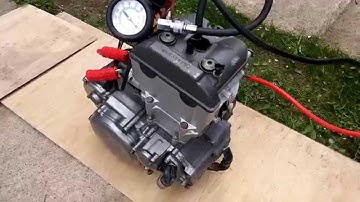 Suzuki DRZ 400 compression test
