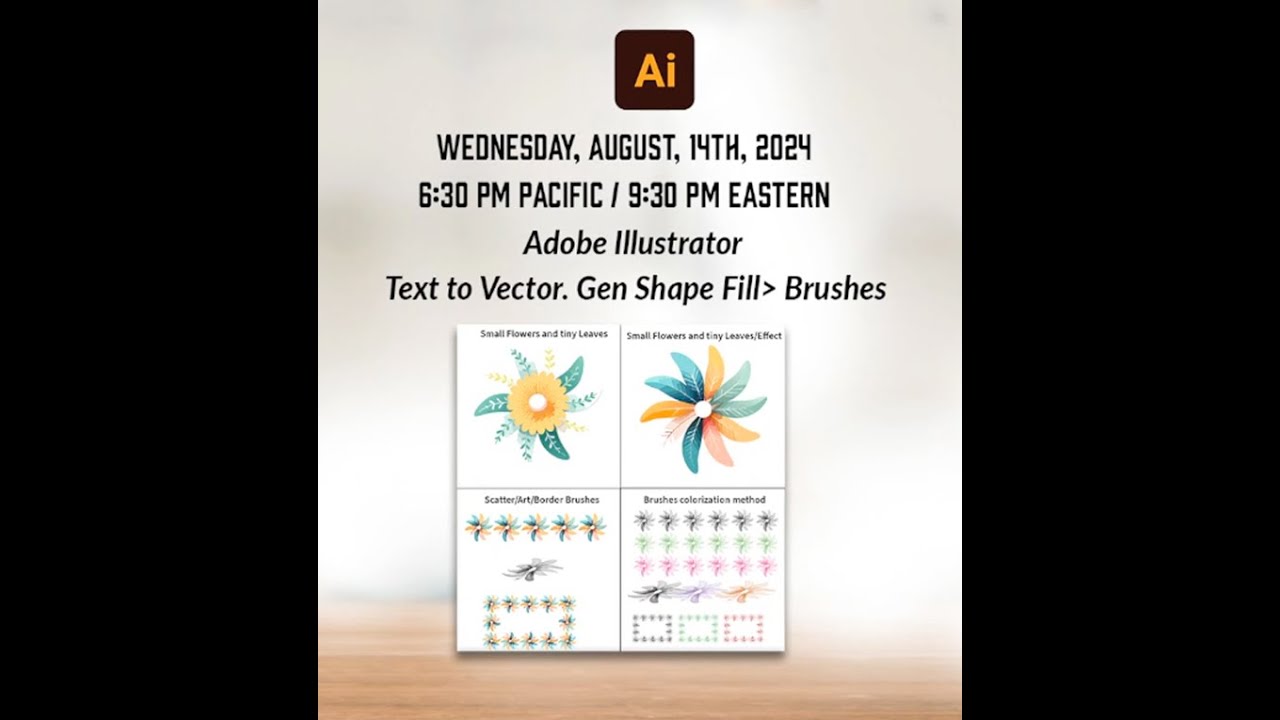 Adobe Illustrator Text to vector