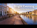 POV Cycling Netherlands 🚲 Rijswijk to The Hague | Bright Spring Evening Ride