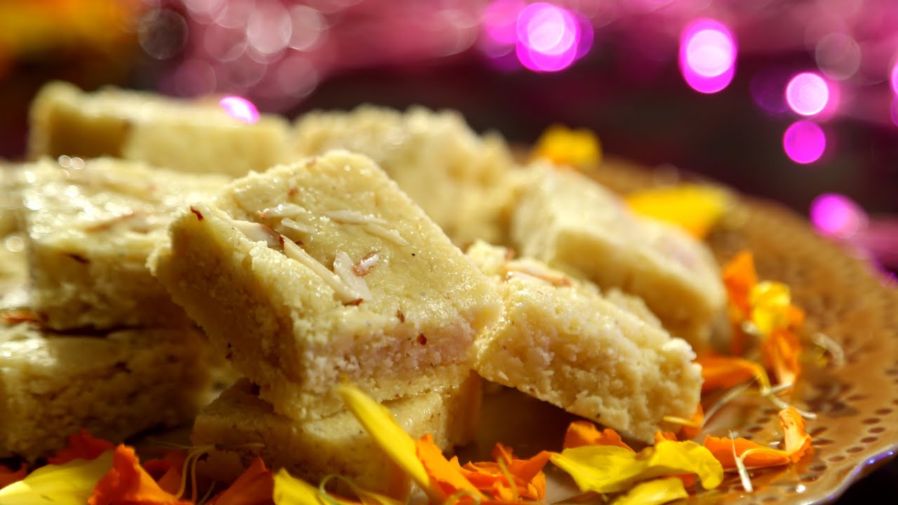 Badam Burfi Recipe | Diwali Special - Indian Sweet Recipe | Ruchi