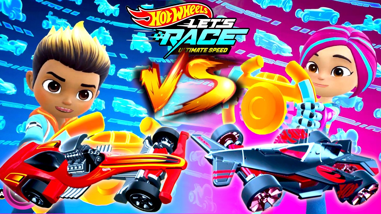 Hot Wheels Let's Race Ultimate Speed ​​– Кооперативная игра с Мэдфастом против Брайтса с Бэдом из...