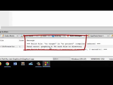 How to install graphics.h header file in CodeBlocks - Bangla Tutorial(100% working)