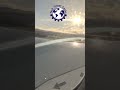 Plane Wing Condensation taking off from Edinburgh Airport on a Delta 767-300 #shorts #travel #delta