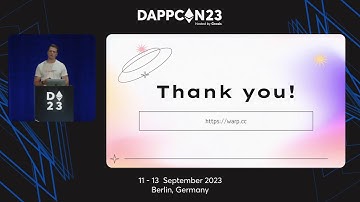 #DappCon23 Day 1: Consensus Layer