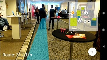 Augmented Reality Indoor Navigation with ARCore @MobileTechCon