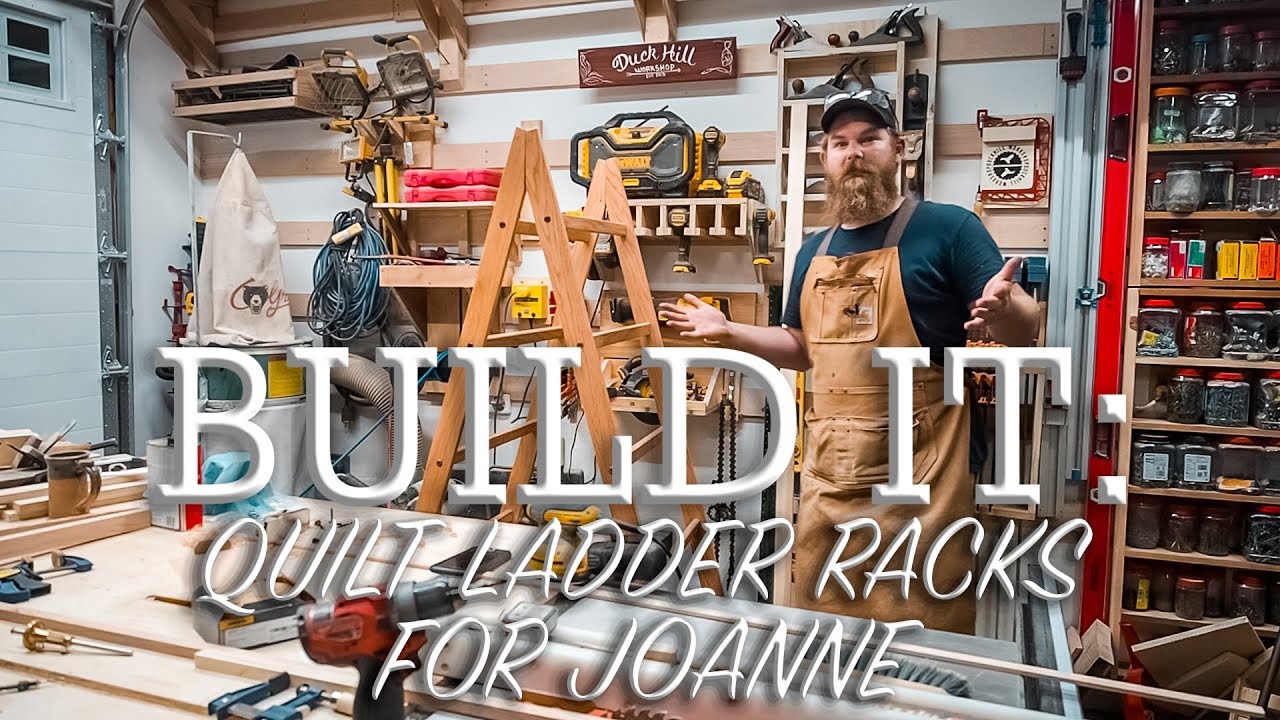 Build IT With Ben Quilt Ladder Racks YouTube