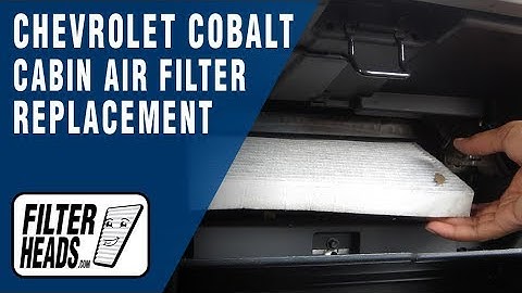 How to Replace Cabin Air Filter 2010 Chevrolet Cobalt | AQ1085