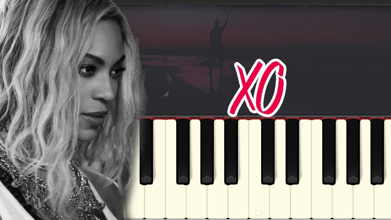 sheet piano nhạc trịnh công sơn XO - Beyonce (Piano Tutorial Synthesia)