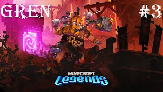 Minecraft Legends #3 - Уничтожаем Порталы Пиглинов !