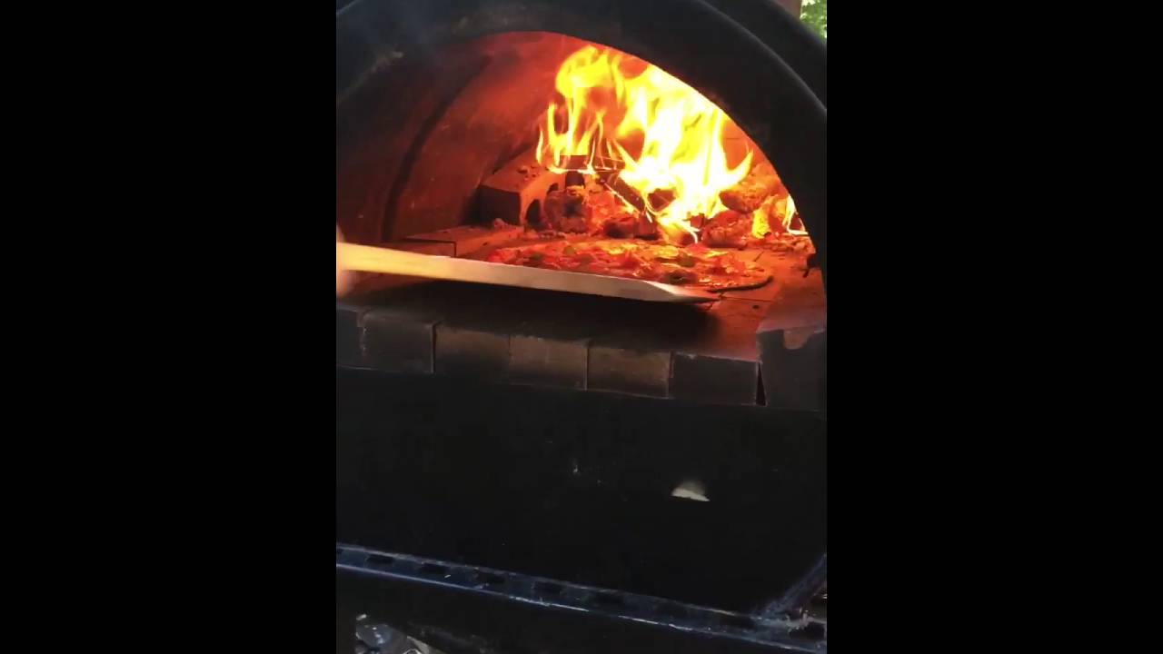 Oil drum pizza oven YouTube