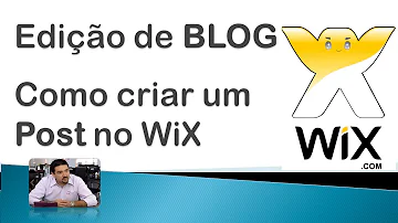 Como personalizar um blog no Wix?
