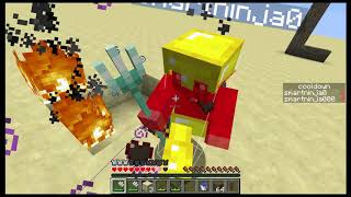 Testing the Wands in PVP!!! | Command Blocks - Minecraft: Wizard Pack