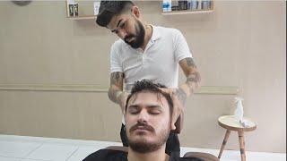 ASMR Head Massage | Face Massage | Body Massage By Turkish Barber