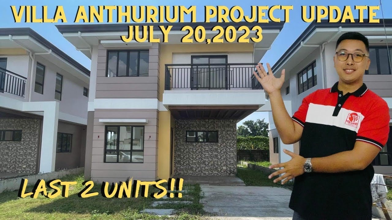 4BR Single Detached in Sta Rosa Laguna ·Villa Anthurium | Project Update July 20, 2023