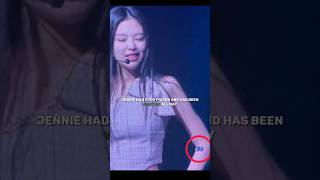 Blackpink's Jennie walk out of concert due poor health |#blackpink #jennie #getwellsoonJennie#shorts