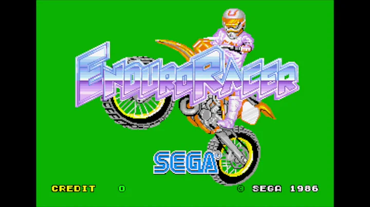 [Arcade Game BGM] :  Enduro Racer (SEGA 1986)