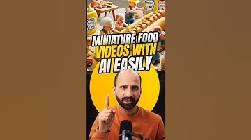 How to Create Miniature Food Video with AI