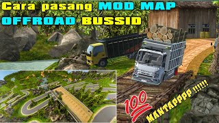 Cara pasang MOD MAP jalur OFFROAD BUSSID ‼️ Jalan EXTREEM di tepi jurang , jembatan kayu !! Mantapp