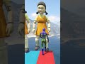 GTA 5 Epic Water Ragdolls Spiderman Jump/Fails Ep 100 #shorts
