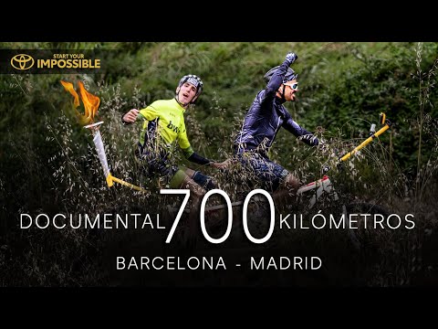 Documental 700KM BICI - Barcelona Madrid Antorcha Olímpica | Valentí Sanjuan y Àlex Roca