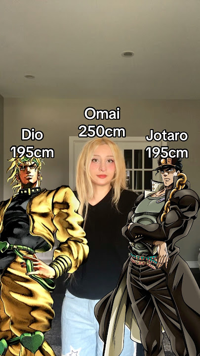 JoJo heights are crazy 😳 #anime