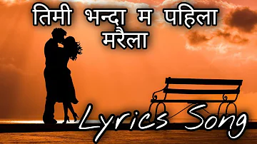 New Nepali lyrics remix song Timi bhanda ma paila maraula // futkerw gayo//Mero manaiko...