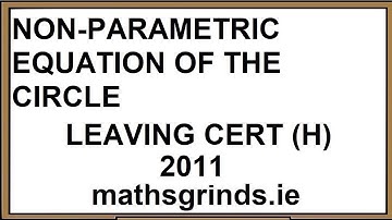 Leaving Certificate Examination 2011 Mathematics Paper 2 Higher Level Question 1