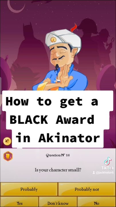 How To Get A Black Aki Award How to Get a BLACK Aki Award in Akinator! | #shorts - YouTube