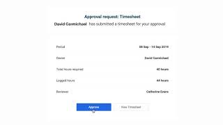 How to Approve Your Team's Timesheets