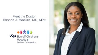 Meet the Doctor Rhonda A Watkins MD MPH