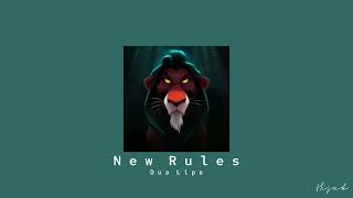 Dua Lipa - New Rules (slowed + reverb + bass boost) Resimi