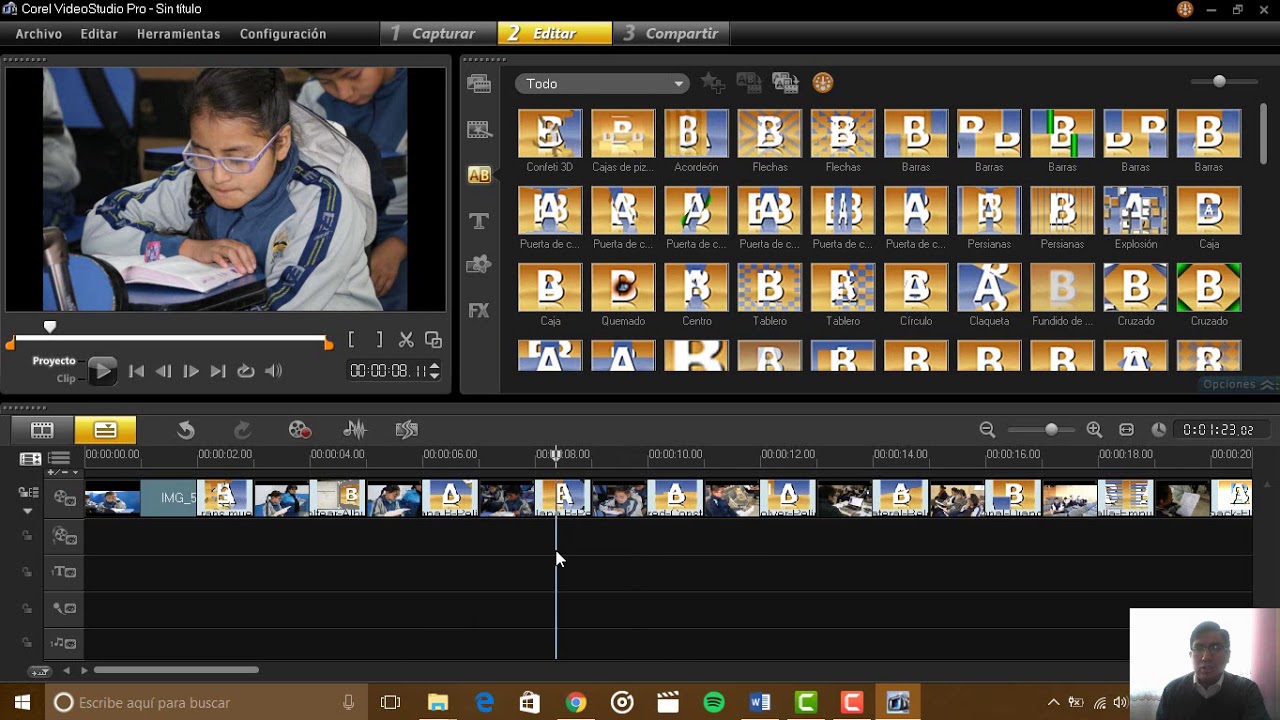 Sesión 1 Corel Video Studio X5 YouTube
