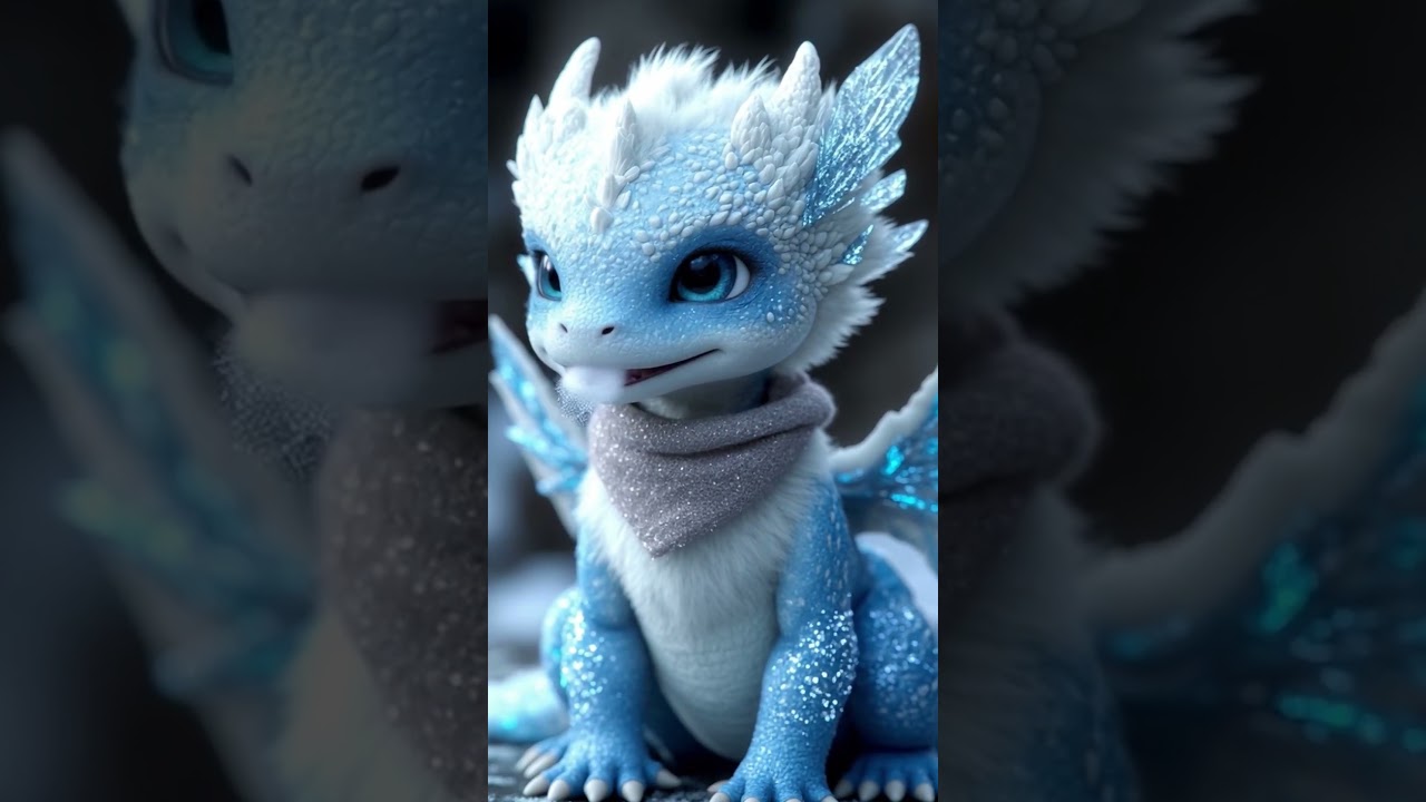 DragonIce Fluffy Puppy 📲 3D Live (I)Phone Wallpaper by #👉NextGen8K Tap & Save ✅ Free Download