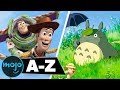 The Best Animated Movies of All Time from A to Z