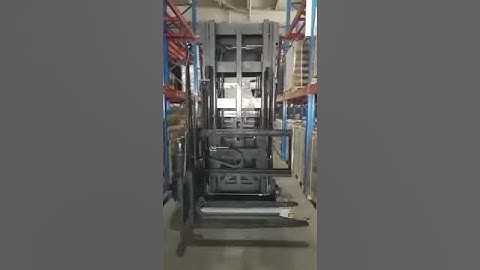 3 Way Forklift Pallet Stacker Electric Lithium Forklift  3-10m Height VNA Forklift