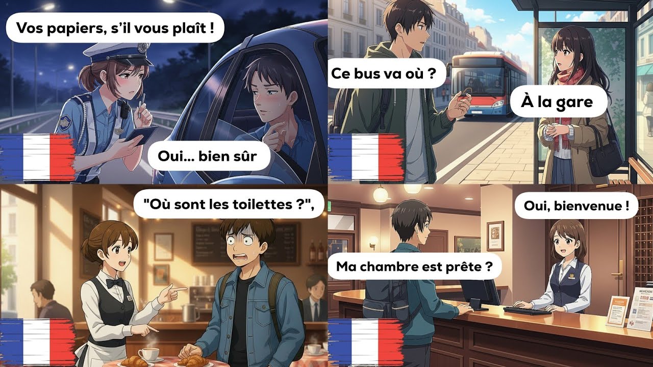 Learn french for beginners,  learn French with simple conversation 25 min #learnfrench #french 