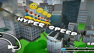 3D Rollercoaster Rush New York | Map 2 - Level 37