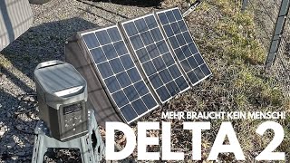 Mehr Powerstation 💪 braucht kein Mensch - ECOFLOW Delta 2 👍 - Praxistest 🎥