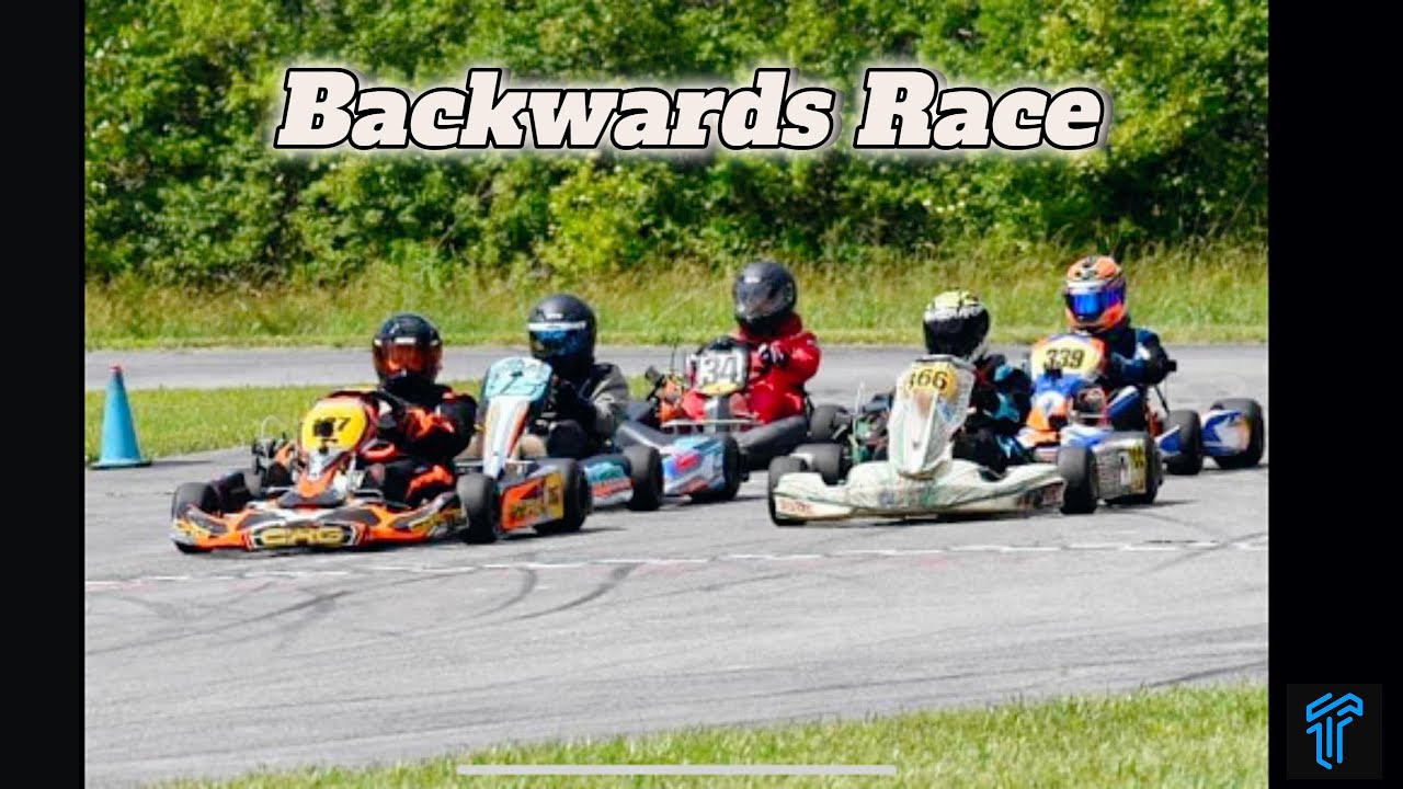 Backward racing. #gokarting #gokarting #karting #racing #automobile ...