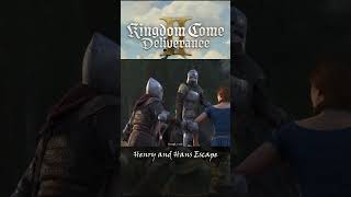Henry and Hans escape in Kingdom Come: Deliverance 2! #kingdomcomedeliverance #escape #ambush #swim