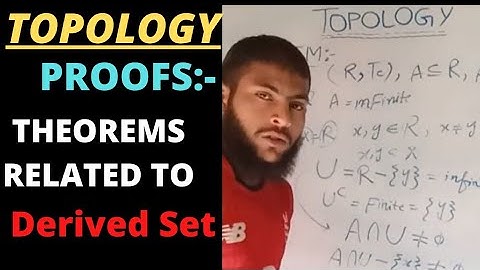 Theorem related to derived set // Derived Set @MBMATHEMATICS
