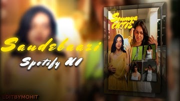 Saudebaazi / Soumya Avasthi / Ae inspired AlightMotion Simp Edit / AlightMotion Preset / Editbymohit