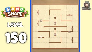 Sand Shape level 150 walkthrough solution 